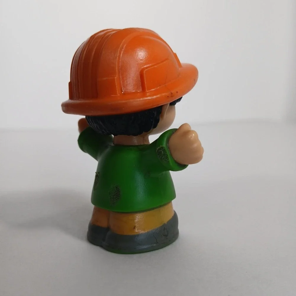 Fisher-Price Little People Replacement Koby Construction Worker READ